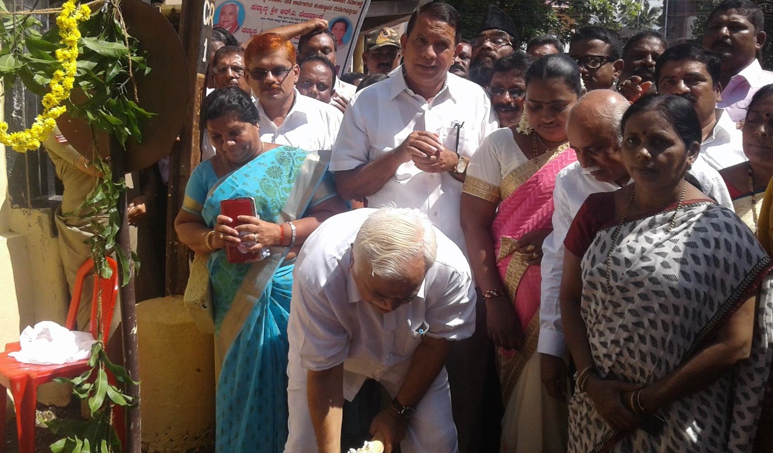 ಒಳಚರಂಡಿ ಕಾಮಗಾರಿಗಳಿಗೆ ಗುದ್ದಲಿ ಪೂಜೆ